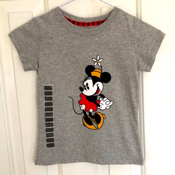 Disney Other - New Toddler girl Minnie short sleeve t shirt.  Size 2T/3T.  Gray.